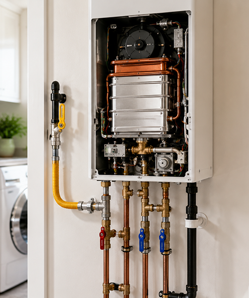water heater inspection